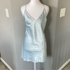 Victoria's Secret Light Blue Chemise